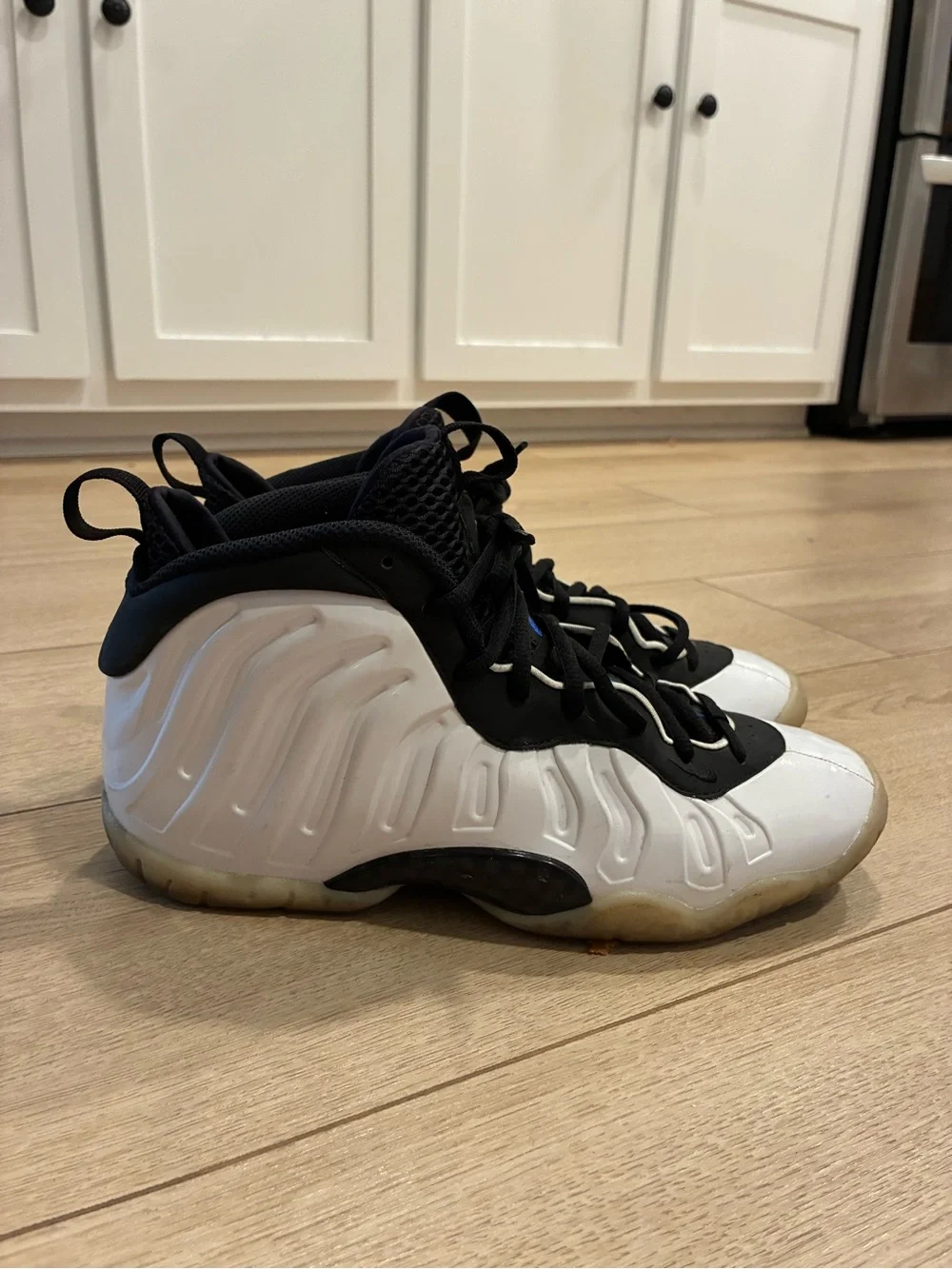 Nike Foamposite Lil' Penny ‘Orlando Home’ White-Black CZ2548-100 Size 7Y